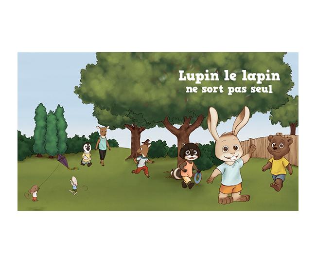 Lupin le lapin ne sort pas seul - Livre vidéo à lire en karaoké